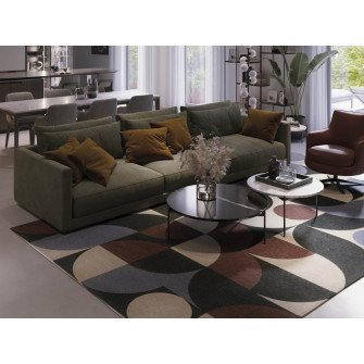 Alfombra DECO BLUE COPPER (Art Deco Collection)
